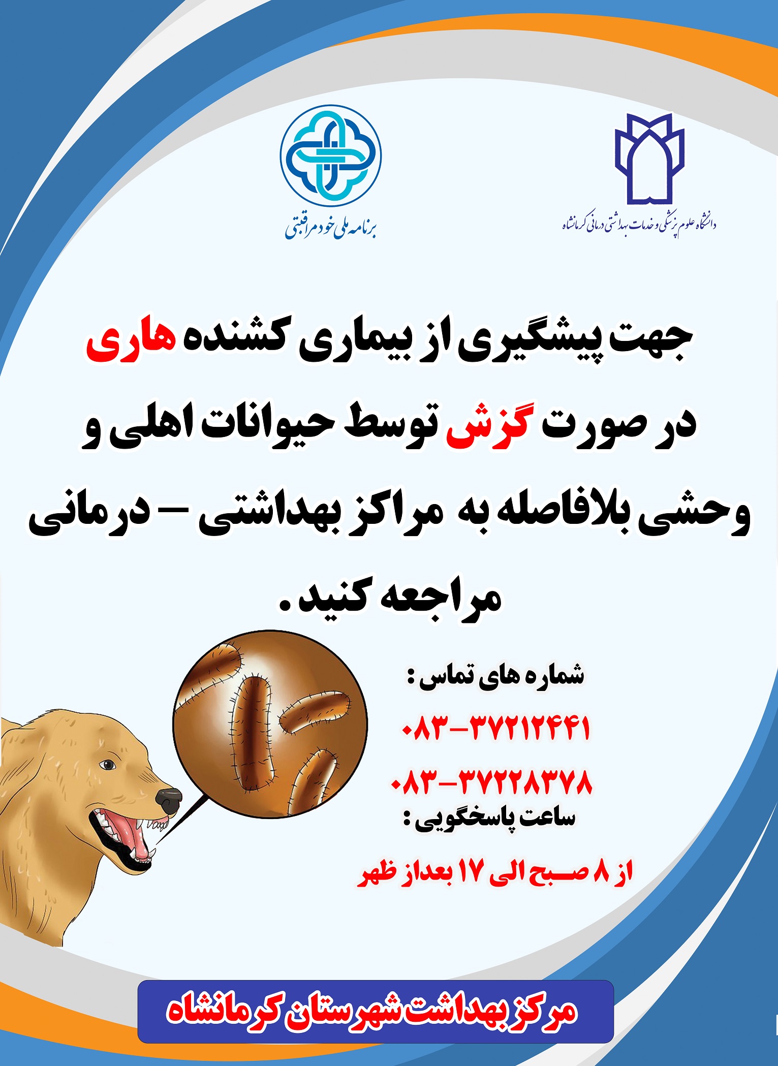 پوسترهای آموزشی مربوط خودمراقبتی شهرستان کرمانشاه 7