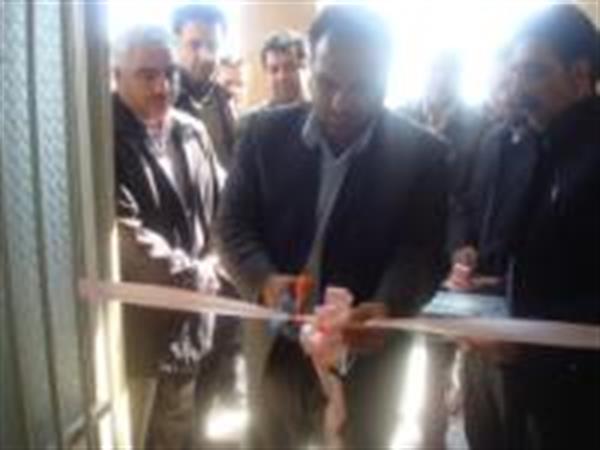 آزمایشگاه مرکز بهداشتی درمانی چنار افتتاح گردید:
