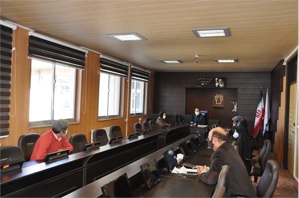 برگزاری جلسه بررسی فعالیت تیم های رهگیری و مراقبت در طرح شهید سلیمانی