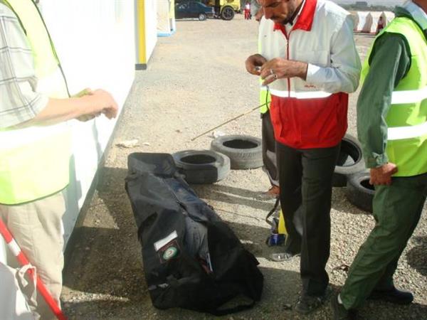 بهداشت محیط شهرستان کرمانشاه درهفته بلایای طبیعی سال1389 20