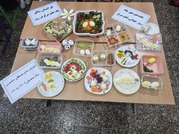 اقدامات انجام شده بمناسبت روز جهانی تخم مرغ