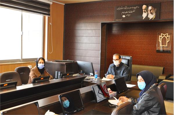 برگزاری جلسه رصد روزانه تیم های رهگیری و نظارت طرح شهید سلیمانی