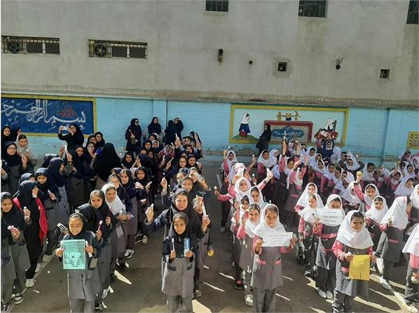 برگزاری مراسم پویش سلامت دهان و دندان با شعار ((دو دو تا یادت نره))