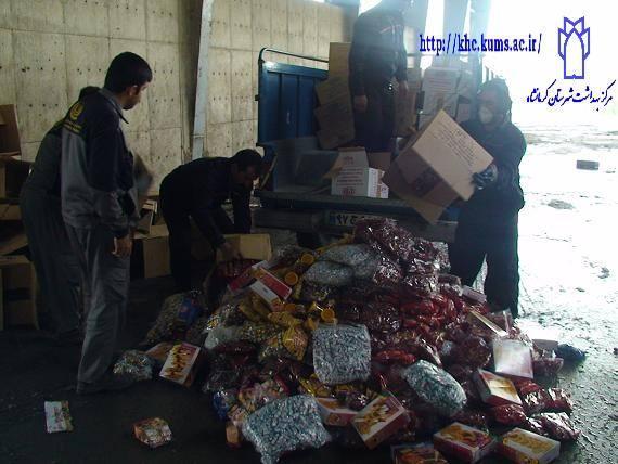 معدوم سازی موادغذایی تاریخ مصرف گذشته