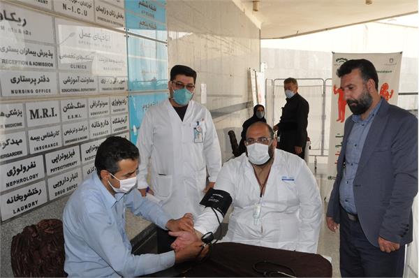 اقدامات انجام شده درپنجمین روز هفته سلامت مرکز بهداشت شهرستان کرمانشاه