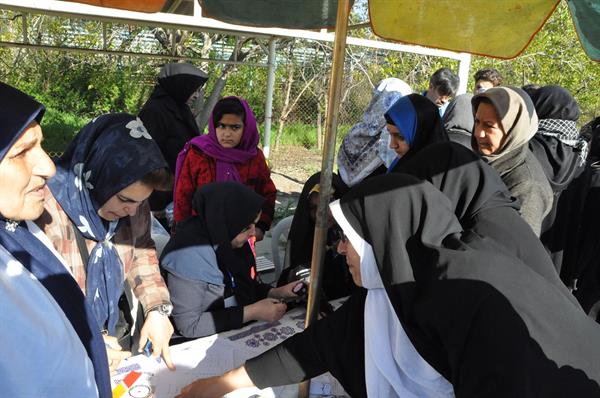 برپایی تیم سیار سلامت ارائه دهنده خدمات بهداشتی اولیه در محل همایش ورزش و صبحانه سالم(مجموعه ورزشی کوثر) 19