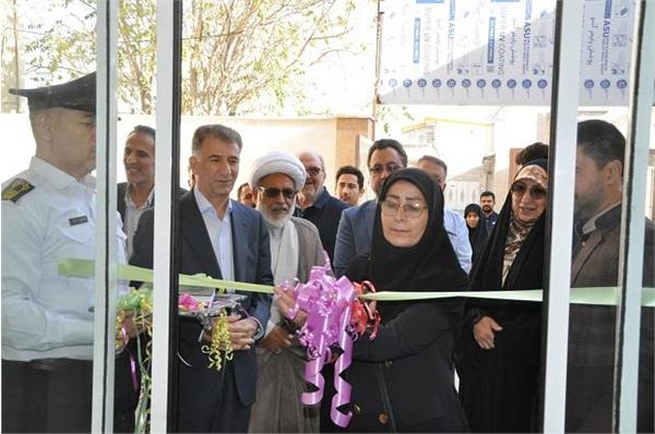 افتتاح پایگاه سلامت شهری در شهرک شهید باهنر با حضور رئیس دانشگاه علوم پزشکی کرمانشاه