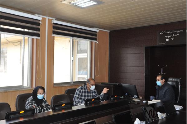تشکیل کمیته  رهگیری و مراقبت و نظارتی  در دفتر ریاست مرکز بهداشت