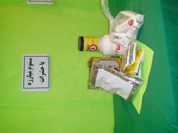 بهداشت محیط شهرستان کرمانشاه درهفته بلایای طبیعی سال1389 11