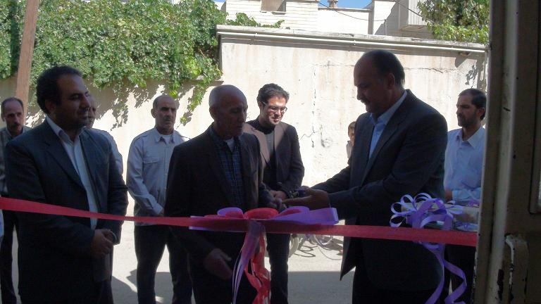 افتتاح پایگاه بهداشتی حکمت آباد