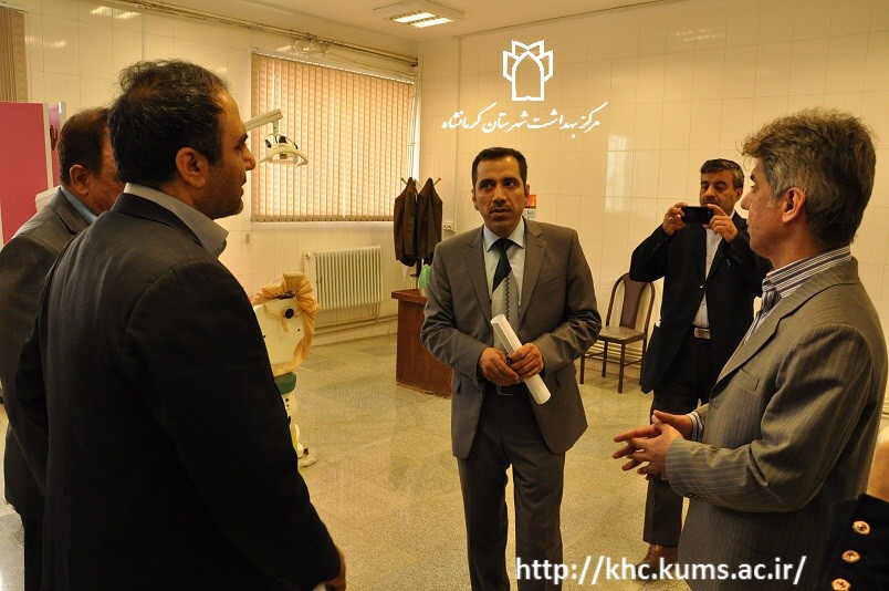 بازدیدهیئت پزشکی عراقی از مرکز بهداشت شهرستان کرمانشاه
