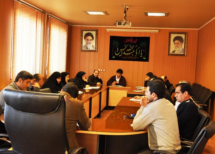 جلسه کمیته پیشگیری از آنفلوانزای مرکز بهداشت شهرستان کرمانشاه