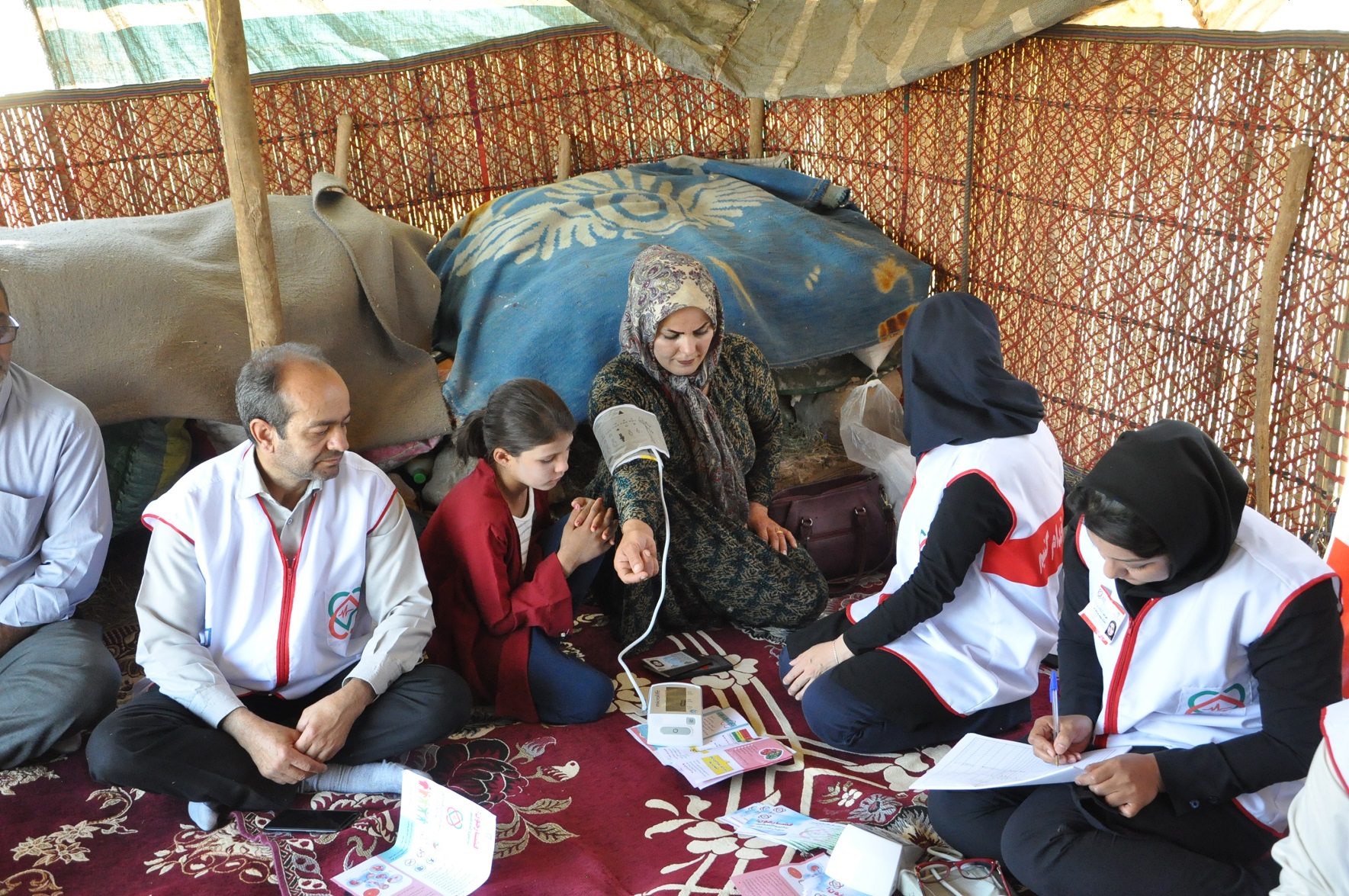 بسیج ملی فشار خون در مناطق سکونت عشایر 7