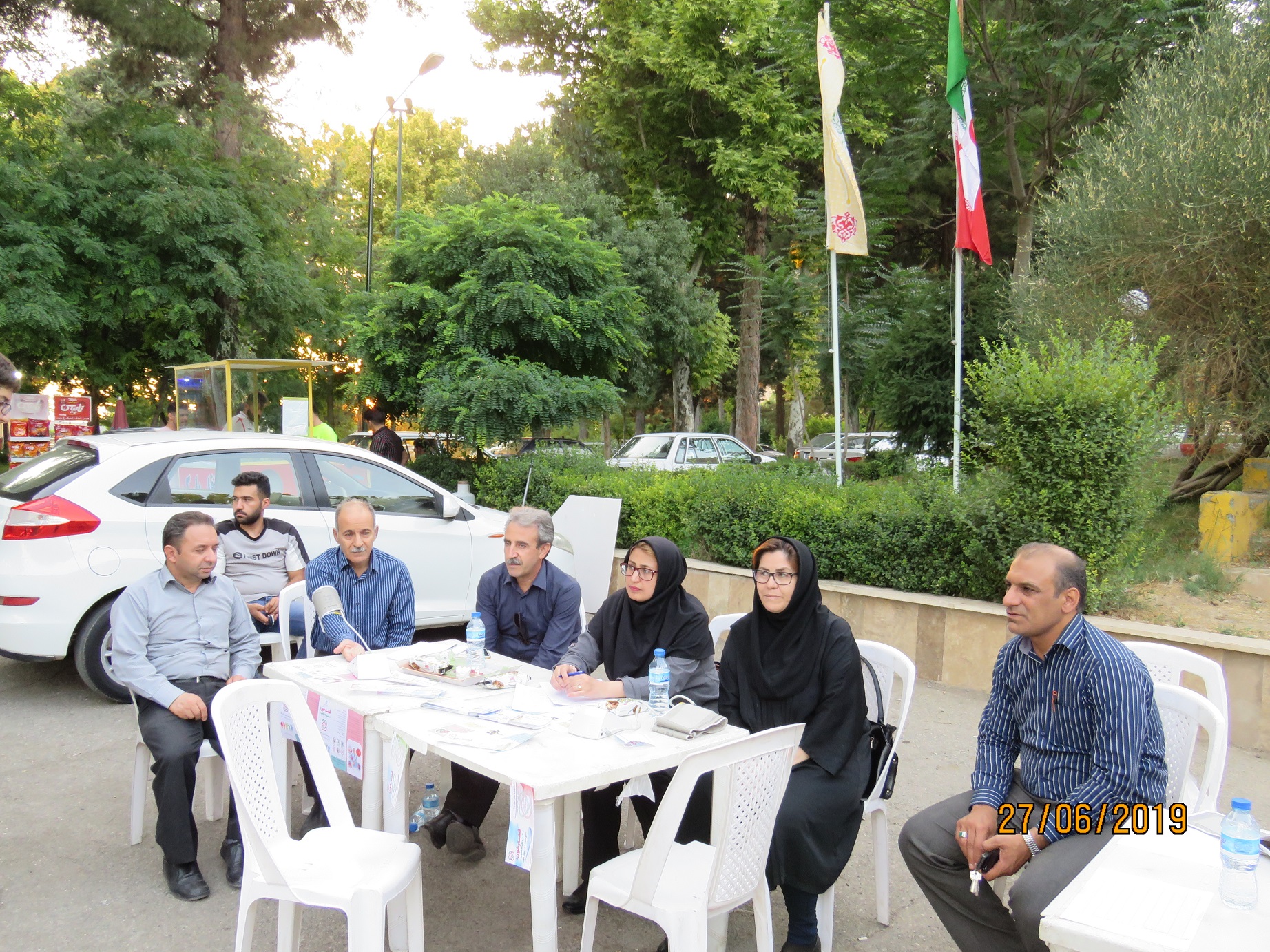 استقرار تیمها سیار در ایام تعطیل در سطح شهر کرمانشاه 11