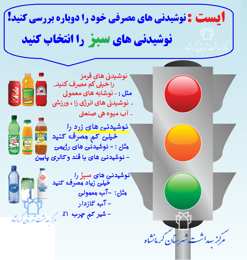 میزان قند نوشیدنی ها