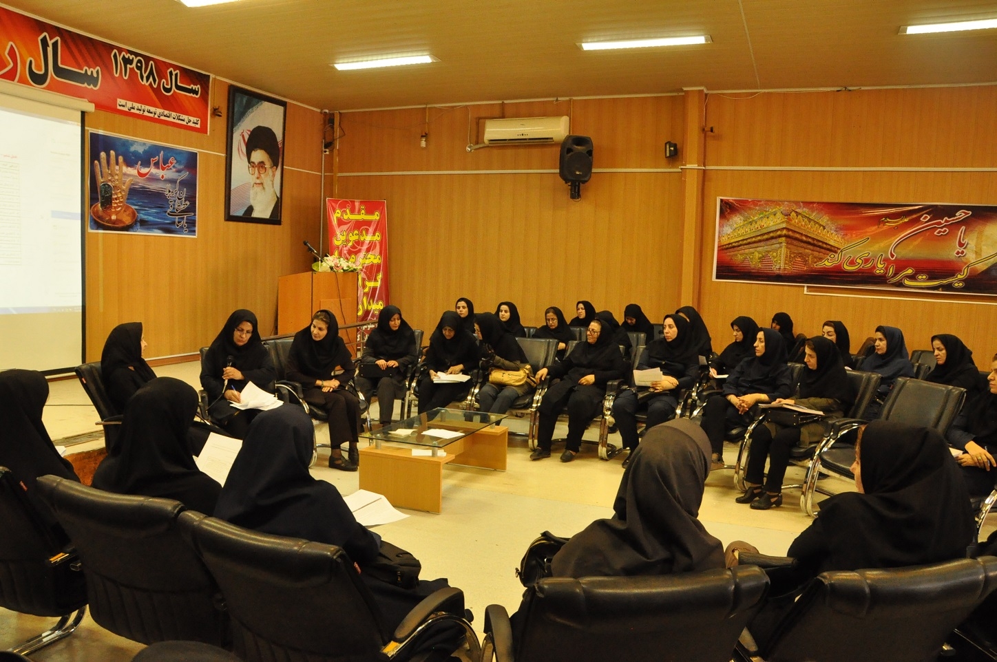 برگزاری کارگاه سالمندان