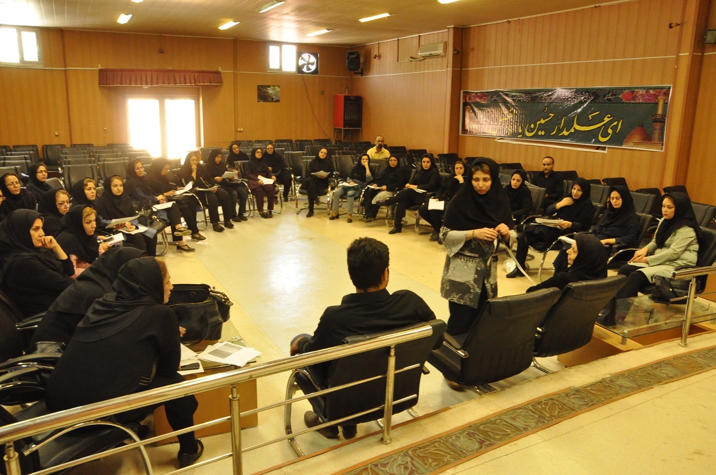 برگزاری کارگاه سالمندان