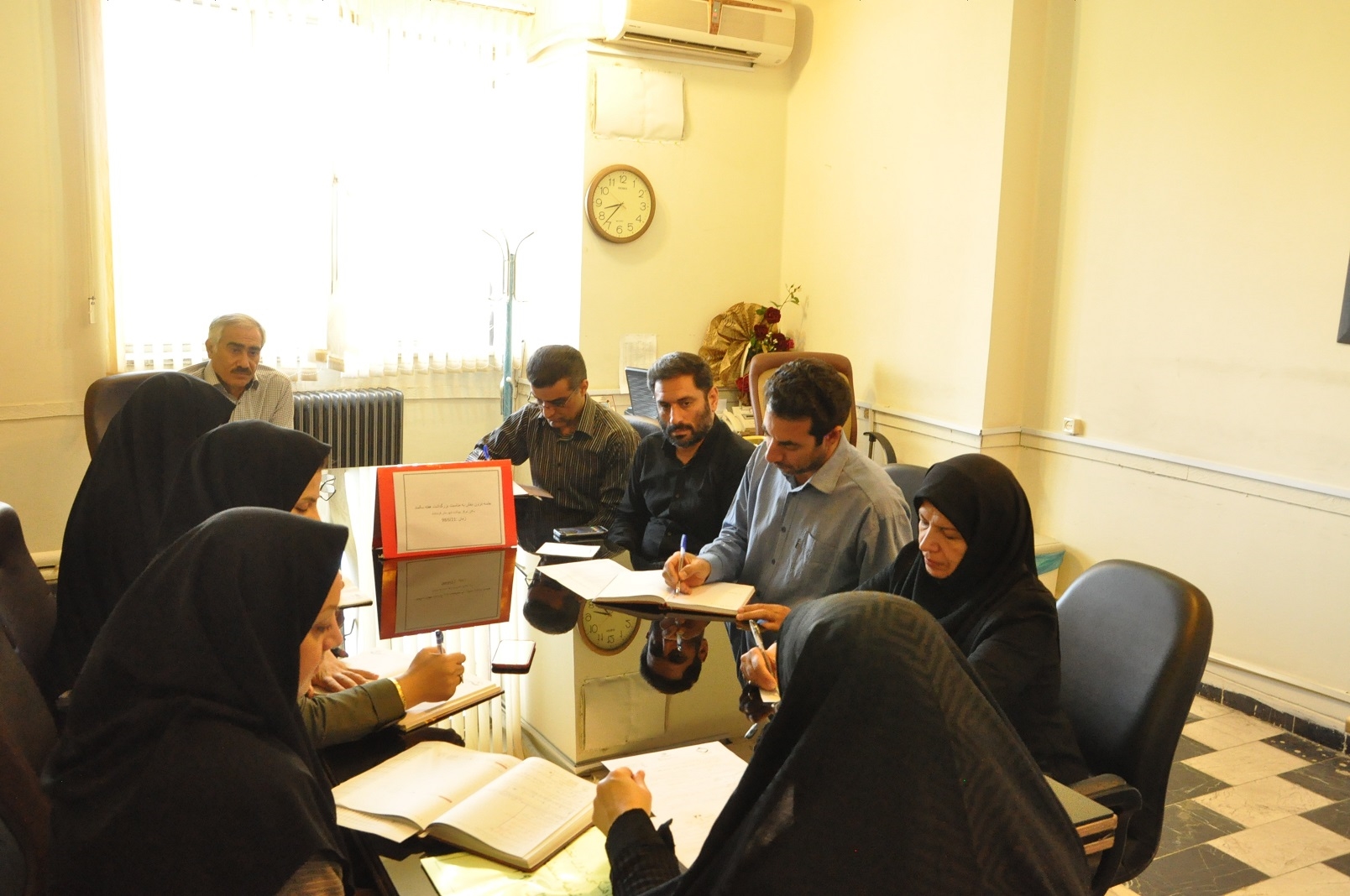 جلسه درون بخشی هفته سالمند