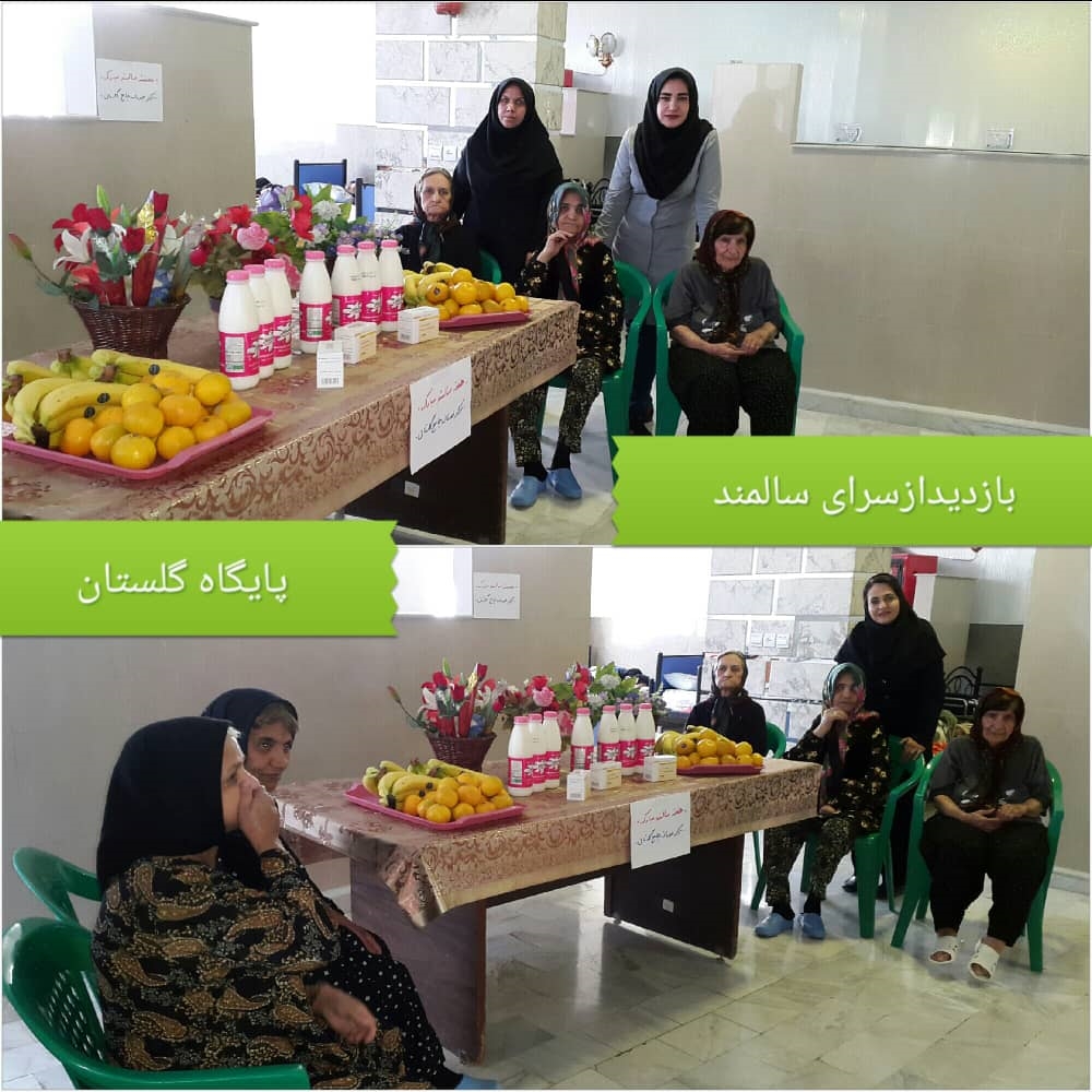 برگزاری برنامه بازدید از آسایشگاههای سالمندان روزانه وشبانه 7
