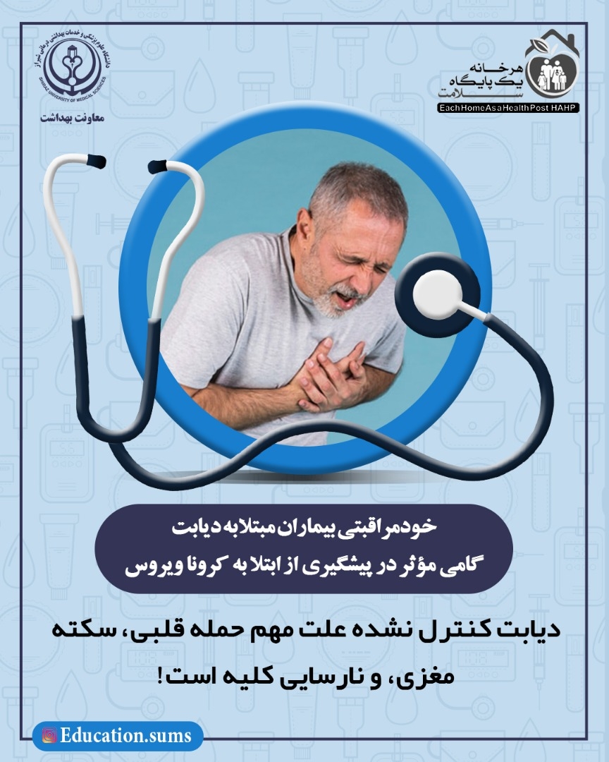 پوستر های خود مراقبتی دیابت