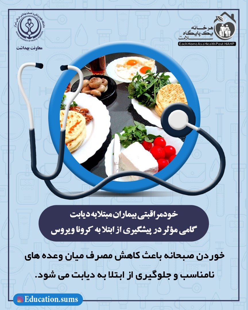 پوستر های خود مراقبتی دیابت