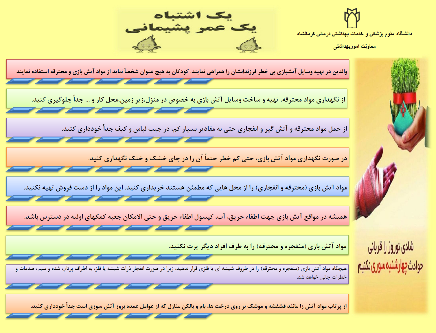 یک اشتباه یا عمر پشیمانی چهار شنبه سوری