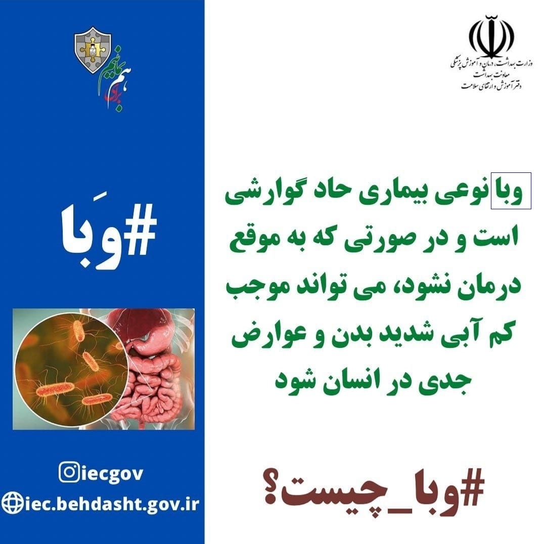 بیماری وبا وراههای پیشگیری از آن 2