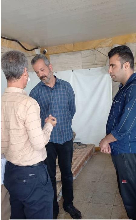 آموزش کارکنان کارخانه یخ پاک
