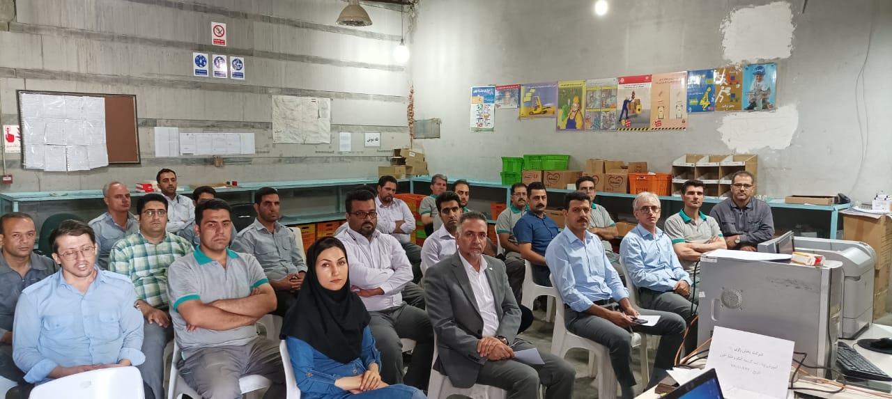 آموزش کارکنان شرکت پخش راز درخصوص وبا ، تب کریمه کنگو