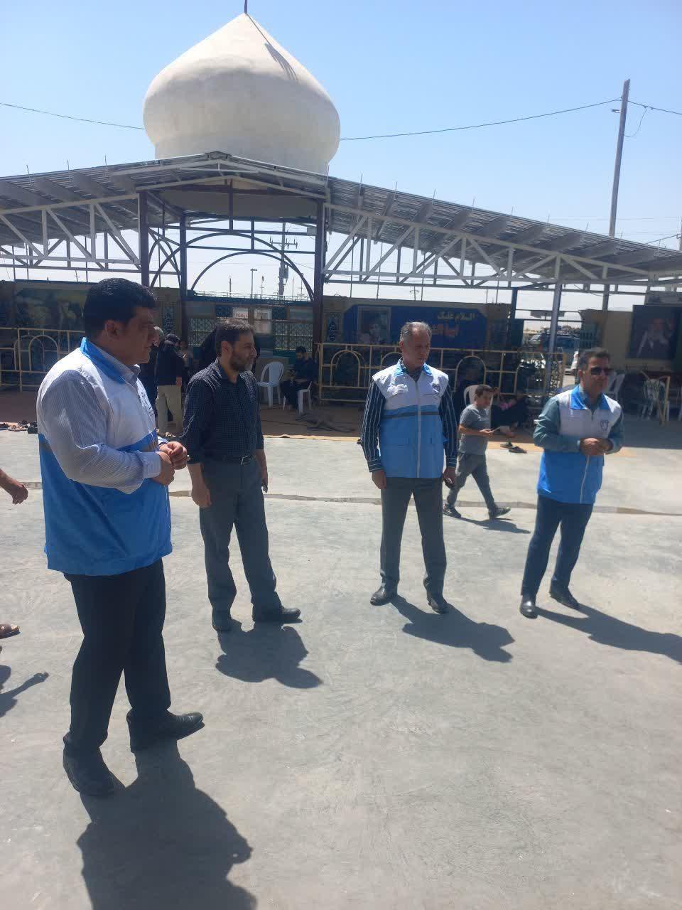 بازدید رئیس مرکز بهداشت  7